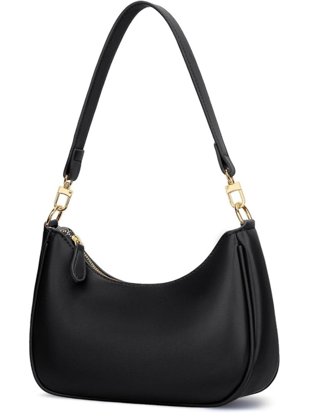 Women's Black Cute HandBags Retro Hobo Shoulder Clutch Underarm Purse